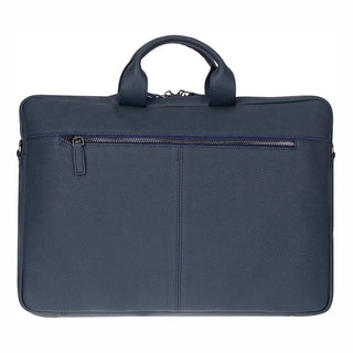 Bouletta Laptop Briefcase Truro Leather Business Briefcase / Laptop Case 16" with Suitcase Premium Koruma