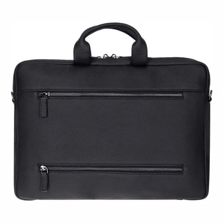 Bouletta Laptop Briefcase Truro Leather Business Briefcase / Laptop Case 16" with Suitcase Premium Koruma