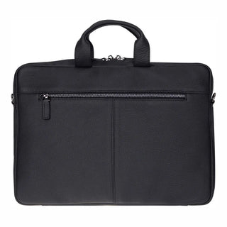 Bouletta Laptop Briefcase Truro Leather Business Briefcase / Laptop Case 16" with Suitcase Premium Koruma