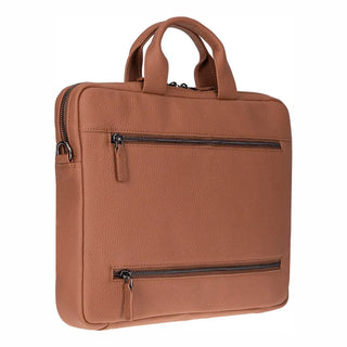 Bouletta Laptop Briefcase Truro Leather Business Briefcase / Laptop Case 16" with Suitcase Premium Koruma