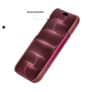 Bouletta Phone Case Ultimate Jacket Leather iPhone 18 Pro Case Premium Koruma