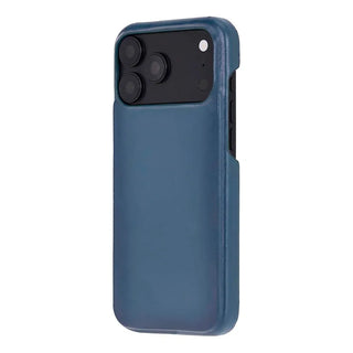 Bouletta Phone Case Blue Ultimate Jacket Leather iPhone 18 Pro Case Premium Koruma
