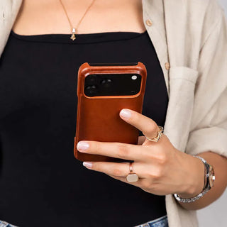 Bouletta Phone Case Ultimate Jacket Leather iPhone 18 Pro Max Case Premium Koruma