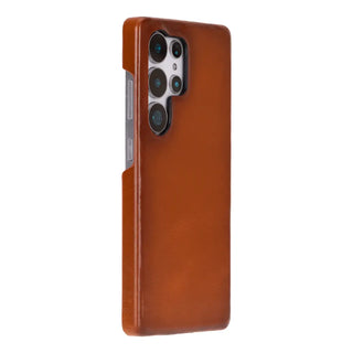 Bouletta Phone Case Tan Ultimate Jacket Samsung Galaxy S25 Ultra Leather Case Premium Koruma