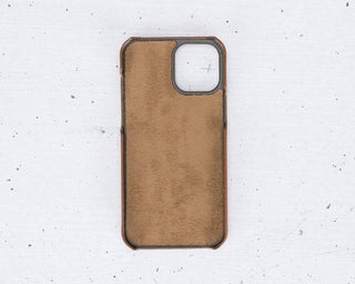 Bouletta Phone Case Sandy Tan Ultra Cover iPhone 12 Pro Max Leather Case with Card Holder Premium Koruma