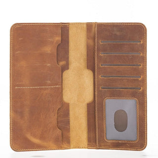 Bouletta Phone Case Moccasin Universal Leather Wallet Premium Koruma