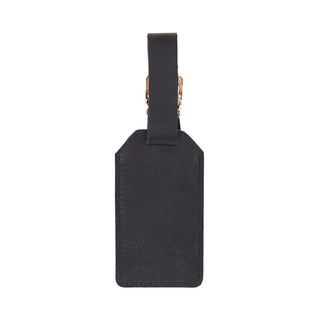 Bouletta Luggage Tag Black Uno Leather Luggage Tag Premium Koruma