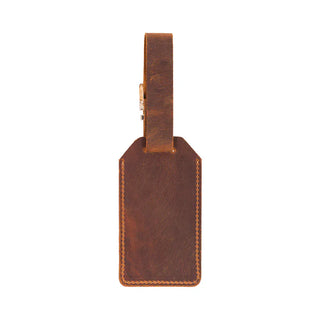 Bouletta Luggage Tag Moccasin Uno Leather Luggage Tag Premium Koruma