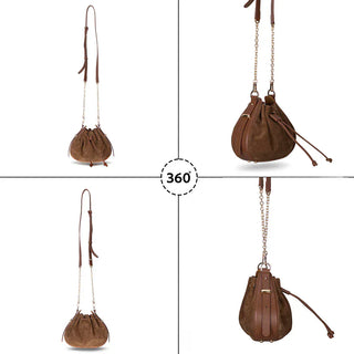 Bouletta Women's Bag Valentina Women's Suede Leather Bag Premium Koruma