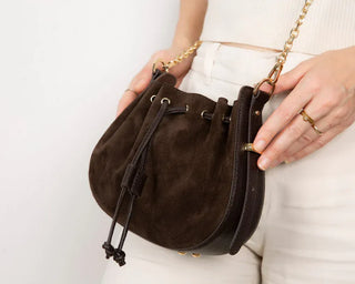 Bouletta Women's Bag Valentina Women's Suede Leather Bag Premium Koruma