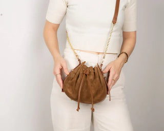 Bouletta Women's Bag Valentina Women's Suede Leather Bag Premium Koruma