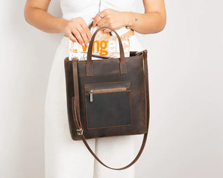 Bouletta Tote Bag Valliro Leather Tote Bag Premium Koruma