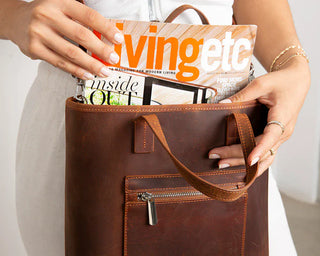 Bouletta Tote Bag Valliro Leather Tote Bag Premium Koruma