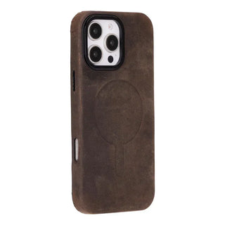 Bouletta Phone Case Brown Vento iPhone 16 Pro Leather Case Premium Koruma