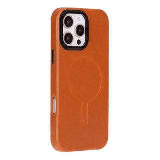 Bouletta Phone Case Tan Vento iPhone 16 Pro Leather Case Premium Koruma
