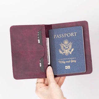 Bouletta Passport Wallet Viaggio Leather Passport Wallet Premium Koruma