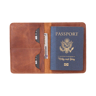 Bouletta Passport Wallet Sunkissed Viaggio Leather Passport Wallet Premium Koruma