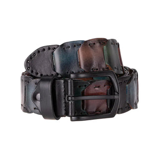 Bouletta Men's Belt Vista Braided Leather Men's Belt Premium Koruma