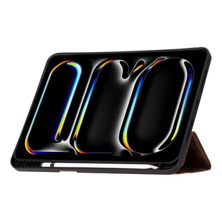 Bouletta Deri iPad Pro 11 (2024) Kılıfı Vortexa Hakiki Deri iPad Pro 11 (2024) Kılıfı Premium Koruma