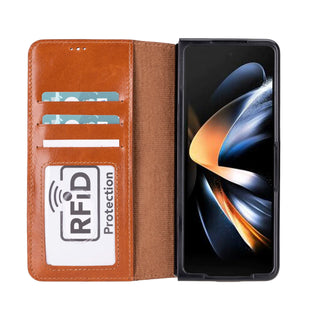 Bouletta Phone Case Wallet ID Google Pixel 10 Pro Fold Leather Folio Case Premium Koruma