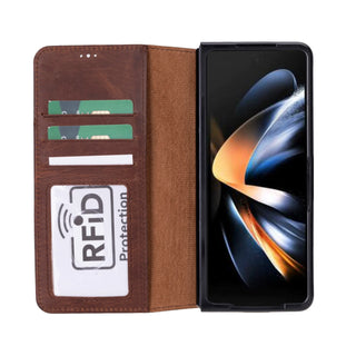 Bouletta Phone Case Wallet ID Google Pixel 10 Pro Fold Leather Folio Case Premium Koruma