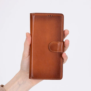 Bouletta Phone Case Wallet ID Leather Samsung Galaxy Z Fold7 Folio Case Premium Koruma