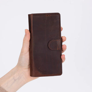 Bouletta Phone Case Wallet ID Leather Samsung Galaxy Z Fold7 Folio Case Premium Koruma