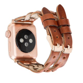 Bouletta Watch Band York Leather Apple Watch Double Band Premium Koruma
