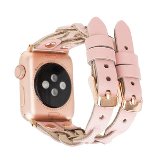 Bouletta Watch Band York Leather Apple Watch Double Band Premium Koruma