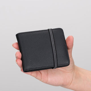 Bouletta LTD Wallets & Money Clips Pebble Black Yosef Leather Wallet Premium Koruma