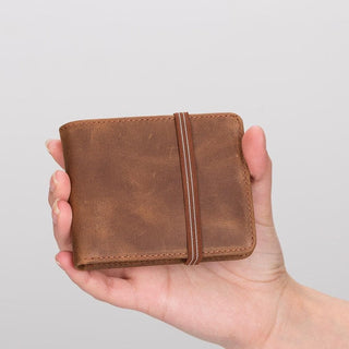 Bouletta LTD Wallets & Money Clips Saddle Brown Yosef Leather Wallet Premium Koruma