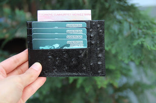 Bouletta Card Holder Zip Card Leather Holder Premium Koruma