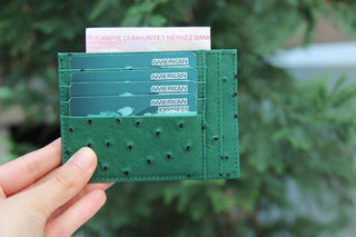 Bouletta Card Holder Zip Card Leather Holder Premium Koruma