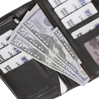 Bouletta Cep Telefonu Kılıfları 5.7 inçe Kadar Telefonlarla Uyumlu Evrensel Deri Kılıf/Cüzdan Premium Koruma
