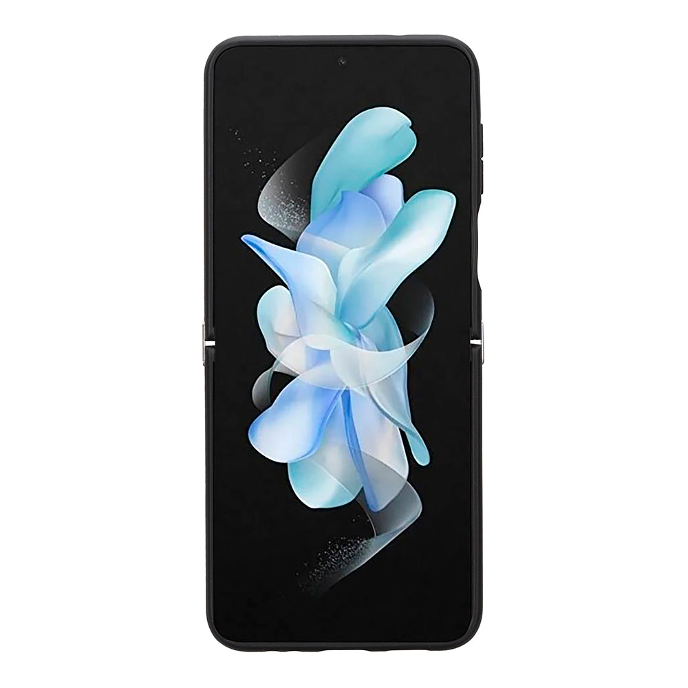 Bouletta Samsung Galaxy Z Serisi Katlanır Deri Arka Kapak / FLIP 4 / Kahverengi