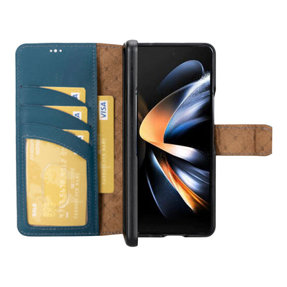 Samsung Galaxy Z Fold Serisi Cüzdanlı Deri Kılıf