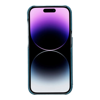 Bouletta Apple iPhone 14 Serisi Kartlıklı Açılır Kapaklı Deri Arka Kılıf / iPhone 14 Pro / Tüylü Leopar