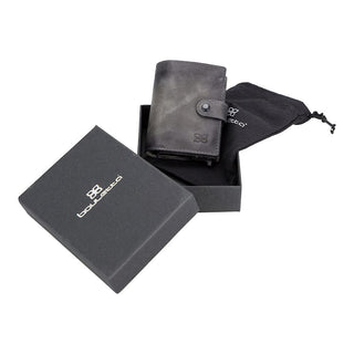 Bouletta Cüzdanlar ve Para Klipsleri AirTag Palermo Deri Cüzdan Mekanizmalı Kartlık Premium Koruma