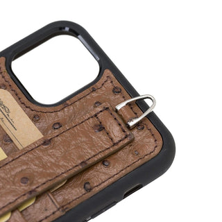 Bouletta Cep Telefonu Kılıfları Apple iPhone 11 Serisi Bileklikli Deri Kartlıklı Arka Kapak Premium Koruma