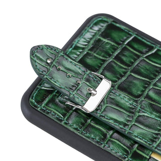 Bouletta Cep Telefonu Kılıfları Apple iPhone 11 Serisi Bileklikli Deri Kartlıklı Arka Kapak Premium Koruma