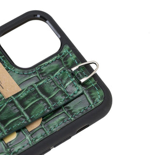 Bouletta Cep Telefonu Kılıfları Apple iPhone 11 Serisi Bileklikli Deri Kartlıklı Arka Kapak Premium Koruma