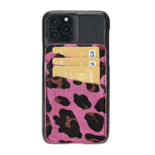 Bouletta Cep Telefonu Kılıfları iPhone 11 Pro / RST1/LEO39 Apple iPhone 11 Serisi Çıkarılabilir Kartlıklı Deri Arka Kapak Premium Koruma