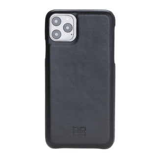 Bouletta Cep Telefonu Kılıfları iPhone 11 Pro Max / Siyah Apple iPhone 11 Serisi Tam Deri Kaplama Arka Kapak
