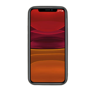 Bouletta Cep Telefonu Kılıfları Apple iPhone 12 Serisi Kartlıklı Deri Arka Kapak Premium Koruma