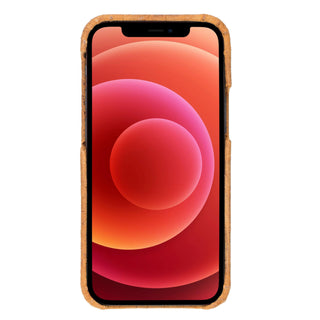 Bouletta Cep Telefonu Kılıfları Apple iPhone 12 Serisi Tam Deri Kaplama Arka Kapak Premium Koruma