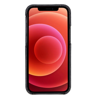 Bouletta Cep Telefonu Kılıfları Apple iPhone 12 Serisi Tam Deri Kaplama Arka Kapak Premium Koruma