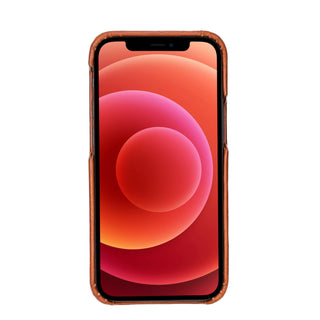 Bouletta Cep Telefonu Kılıfları Apple iPhone 12 Serisi Tam Deri Kaplama Arka Kapak Premium Koruma