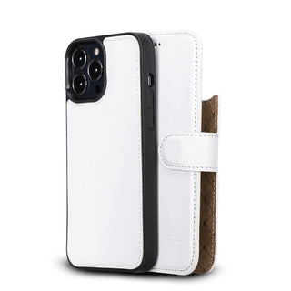 Bouletta Cep Telefonu Kılıfları Apple iPhone 13 Pro Serisi Cüzdanlı Çıkarılabilir Deri Kılıf Premium Koruma