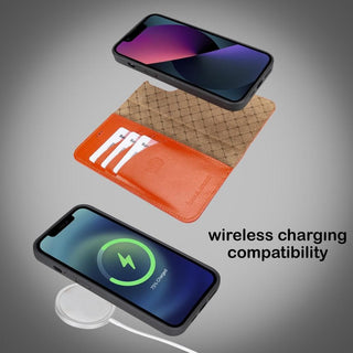 Bouletta Cep Telefonu Kılıfları Apple iPhone 13 Pro Serisi Cüzdanlı Çıkarılabilir Deri Kılıf