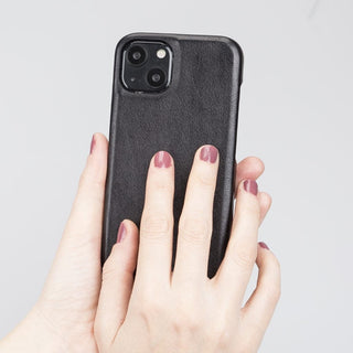 Bouletta Cep Telefonu Kılıfları Apple iPhone 13 Serisi Tam Deri Kaplama Arka Kapak Premium Koruma